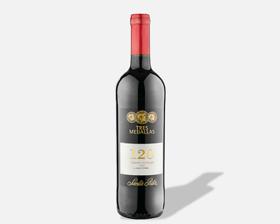 120 Tres Medallas Cabernet Sauvignon 750cc