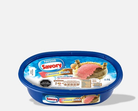 Savory Cassata Brick 1lt