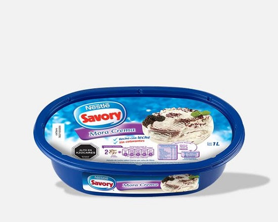 Savory Mora Crema 1lt