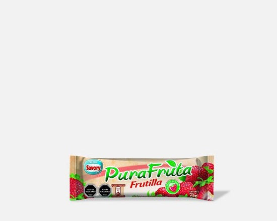Savory Pura Fruta Frutilla 75cc
