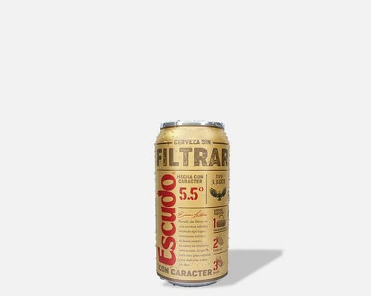 Escudo Sin Filtrar Lata 500cc
