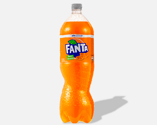 Fanta Zero Desechable 1.5lt