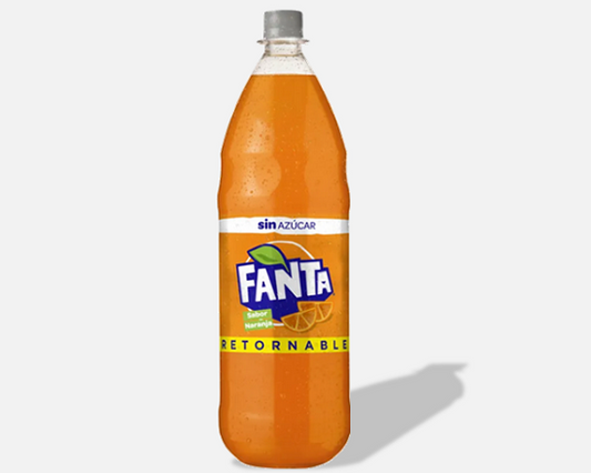 Fanta Zero Retornable 2lt