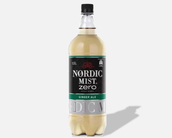 Nordic Mist Ginger Ale Zero Desechable 1.5lt